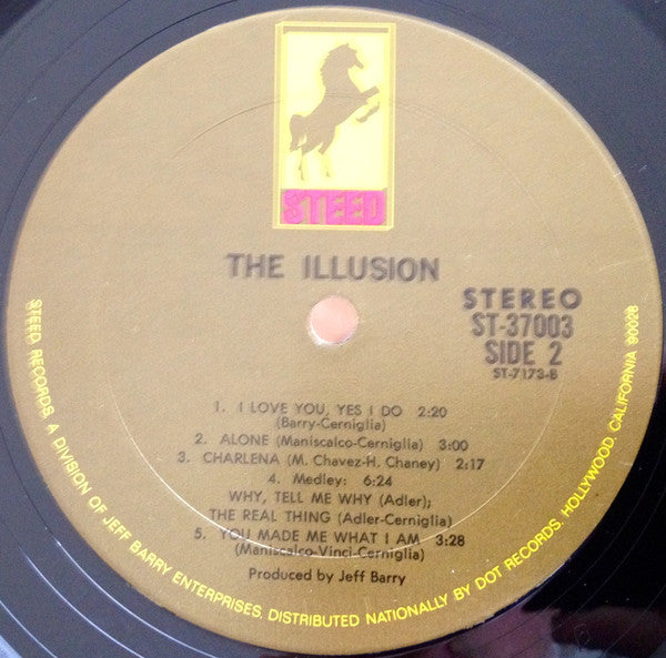 The Illusion : The Illusion (LP, Album, Mon)