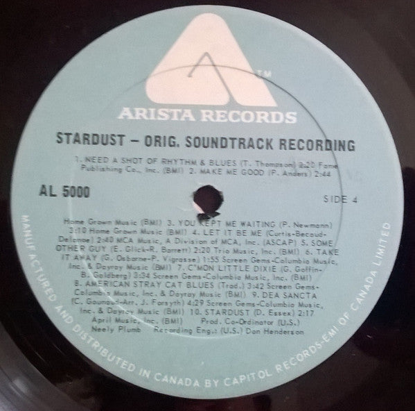 Various : "Stardust" Original Soundtrack Recording (2xLP, Comp)