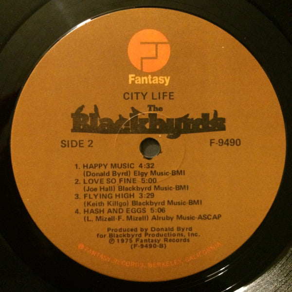 The Blackbyrds : City Life (LP, Album, Ind)