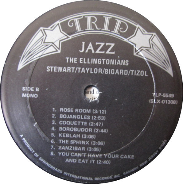 Rex Stewart / Billy Taylor Sr. / Barney Bigard / Juan Tizol : The Ellingtonians 1944 (LP, Album, Comp, Mono)