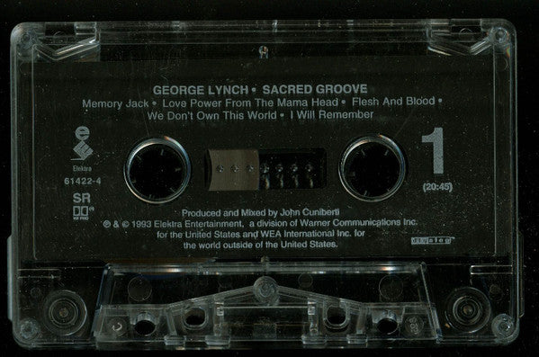 George Lynch : Sacred Groove (Cass, Album, SR)