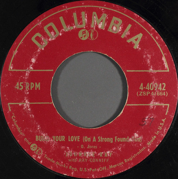 Johnnie Ray With Ray Conniff : Street Of Memories (7", Single)