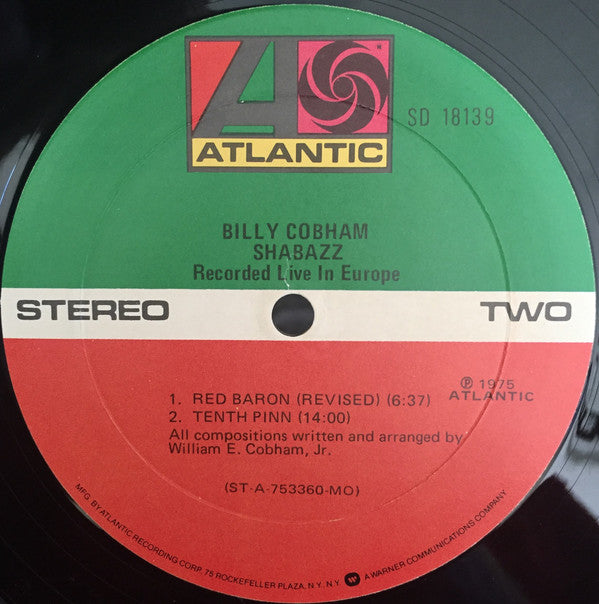 Billy Cobham : Shabazz (LP, Album, MO)