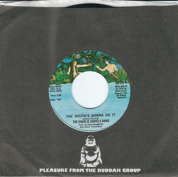The Charlie Daniels Band : The South's Gonna Do It (7", Single, Styrene, Mon)