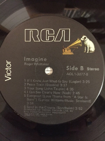 Roger Whittaker : Imagine (LP, Album)