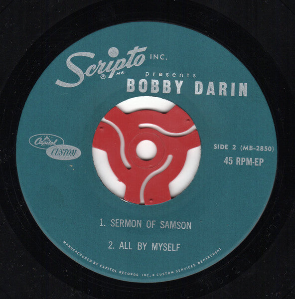 Bobby Darin : Scripto Inc. Presents Bobby Darin (7", EP, S/Edition)