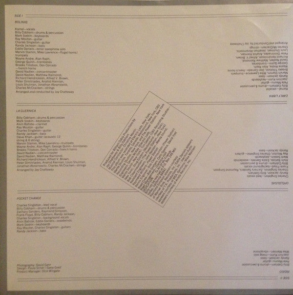 Billy Cobham : Simplicity Of Expression - Depth Of Thought (LP, Album)