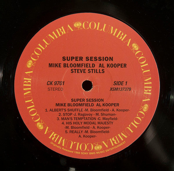 Mike Bloomfield / Al Kooper / Steve Stills* : Super Session (LP, Album, RE)