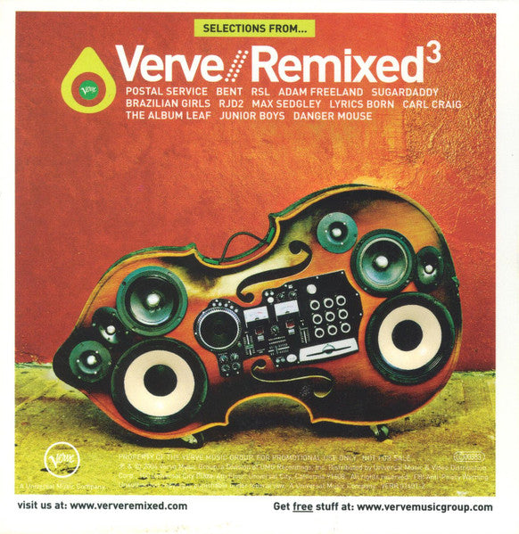 Brazilian Girls / Various : Selections From Brazilian Girls / Selections From Verve // Remixed³ (CD, Comp, Promo)