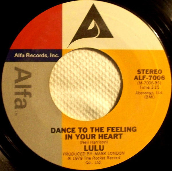 Lulu : I Could Never Miss You (More Than I Do) (7", Single, Styrene, Ter)