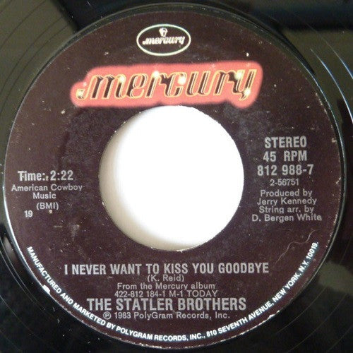 The Statler Brothers : Guilty (7", Single, Styrene, 19 )