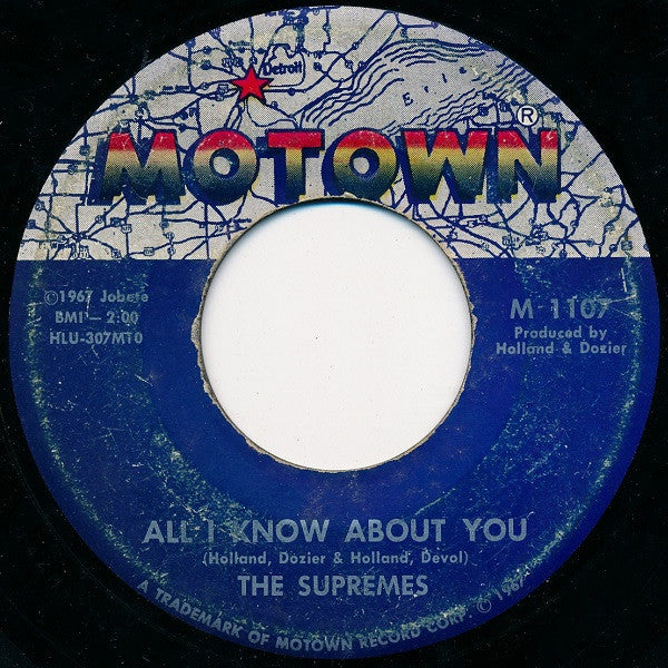 The Supremes : The Happening (7", Single, Nas)