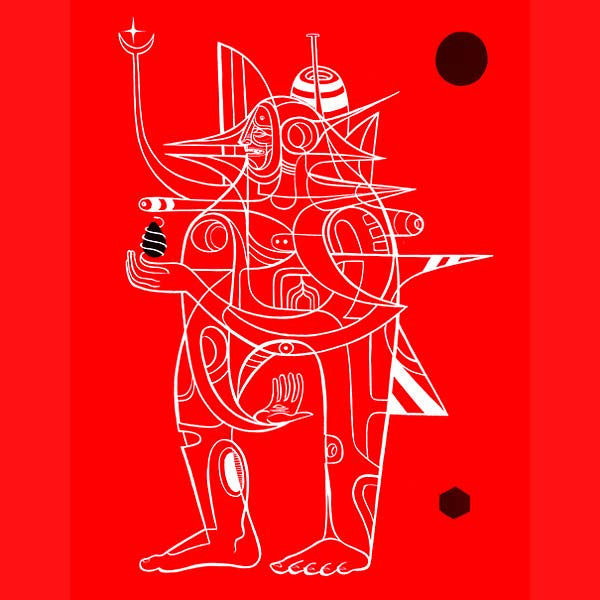 The Rammellzee* : Fight My Fire (12", EP, Dlx, Ltd)