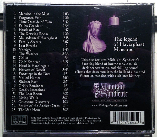 Midnight Syndicate : The 13th Hour (CD, Album)