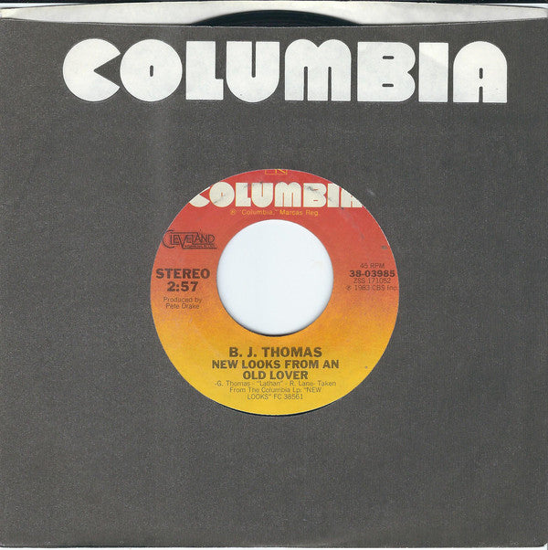 B.J. Thomas : New Looks From An Old Lover / You Keep The Man In Me Happy (And The Child In Me Alive) (7", Single, Styrene, Pit)