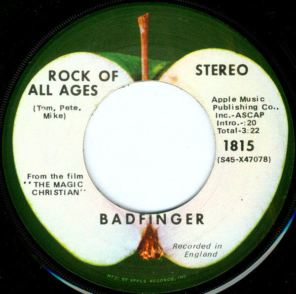 Badfinger : Come And Get It (7", Single, Scr)