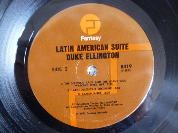 Duke Ellington And His Orchestra : Latin American Suite (LP, Album, RE)