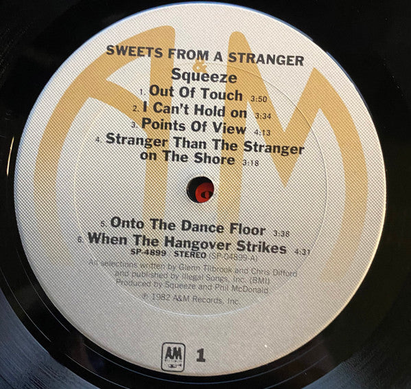 Squeeze (2) : Sweets From A Stranger (LP, Album, Club)