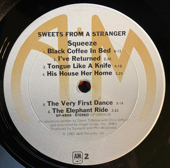 Squeeze (2) : Sweets From A Stranger (LP, Album, Club)