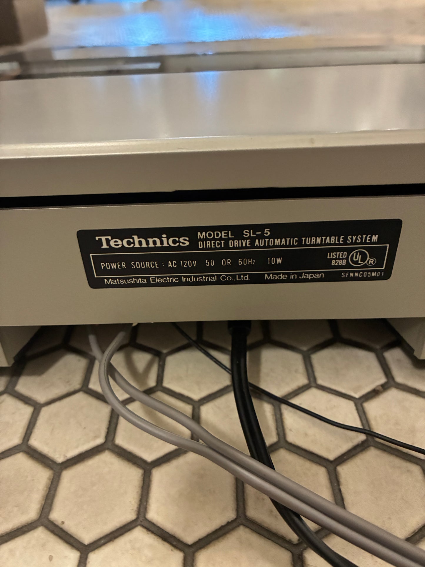 Technics SL-5 Turntable
