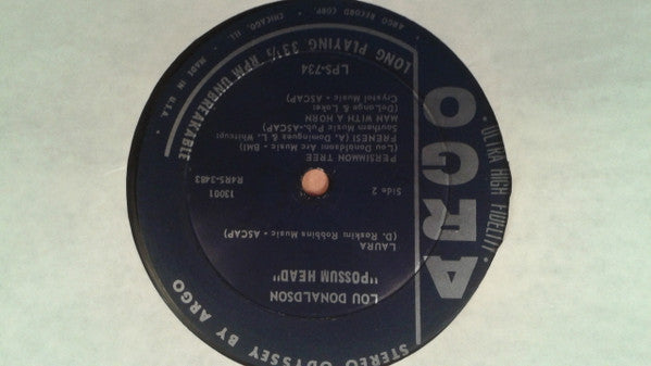 Lou Donaldson : Possum Head (LP, Album)