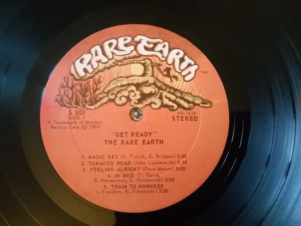 Rare Earth : Get Ready (LP, Album, RP)