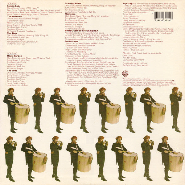 Chick Corea : Tap Step (LP, Album)