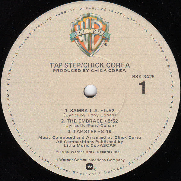 Chick Corea : Tap Step (LP, Album)