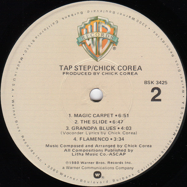Chick Corea : Tap Step (LP, Album)