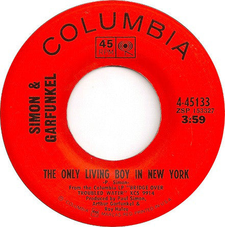 Simon & Garfunkel : Cecilia (7", Single, Styrene, Pit)