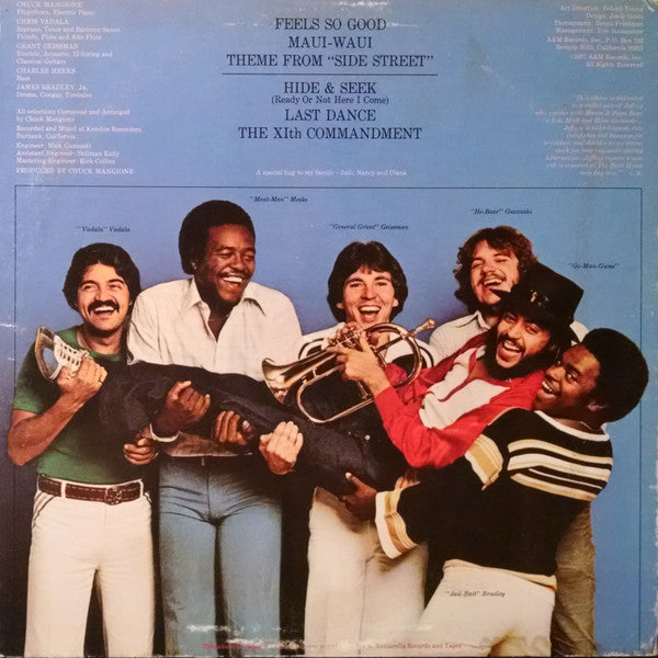 Chuck Mangione : Feels So Good (LP, Album, Ter)