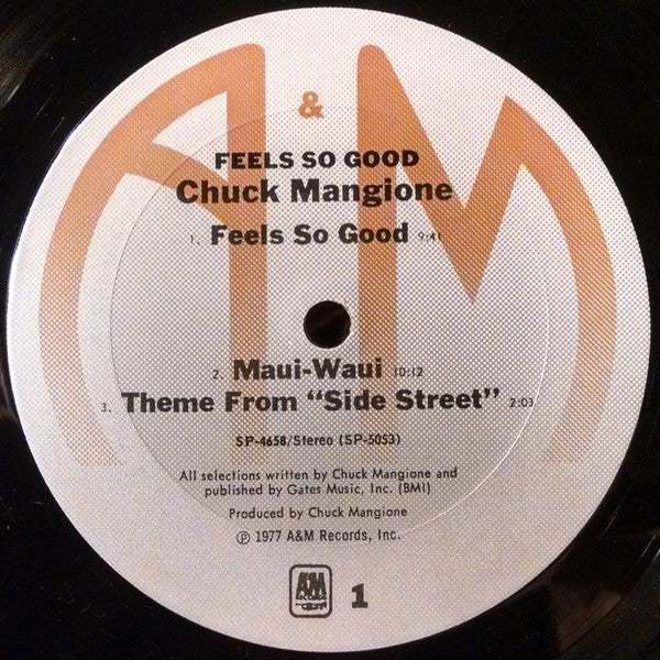 Chuck Mangione : Feels So Good (LP, Album, Ter)