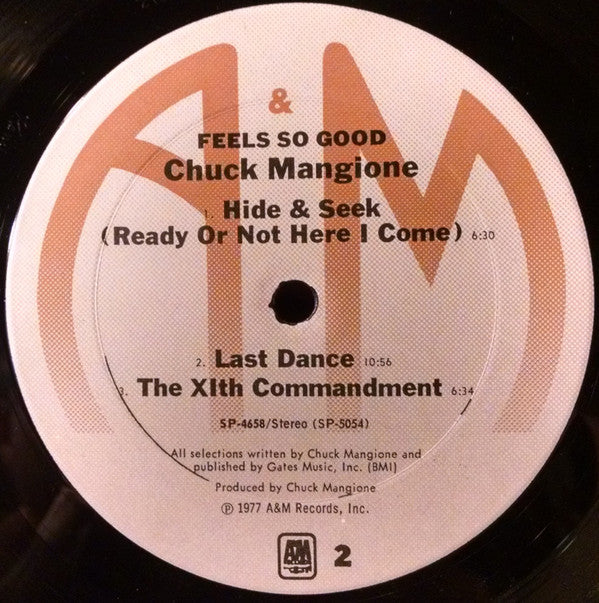 Chuck Mangione : Feels So Good (LP, Album, Ter)