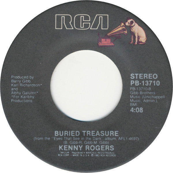 Kenny Rogers : This Woman / Buried Treasure (7", Single, Mon)