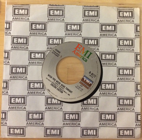 Sheena Easton : Telefone (Long Distance Love Affair) (7", Single, Win)