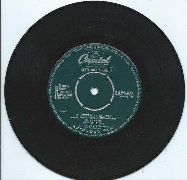 Billy May And His Orchestra : Sorta-Dixie! (No. 1) (7", EP)