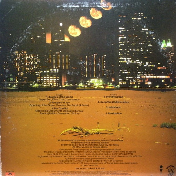 Patrick Moraz : Patrick Moraz (LP, Album, Promo)