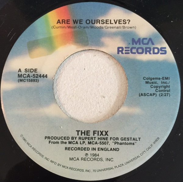 The Fixx : Are We Ourselves? / Deeper And Deeper (7", Single)