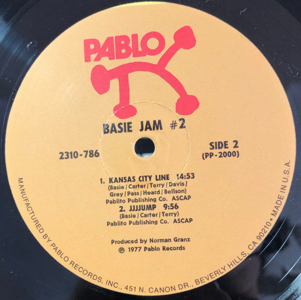 Count Basie : Basie Jam #2 (LP, Album, Gat)