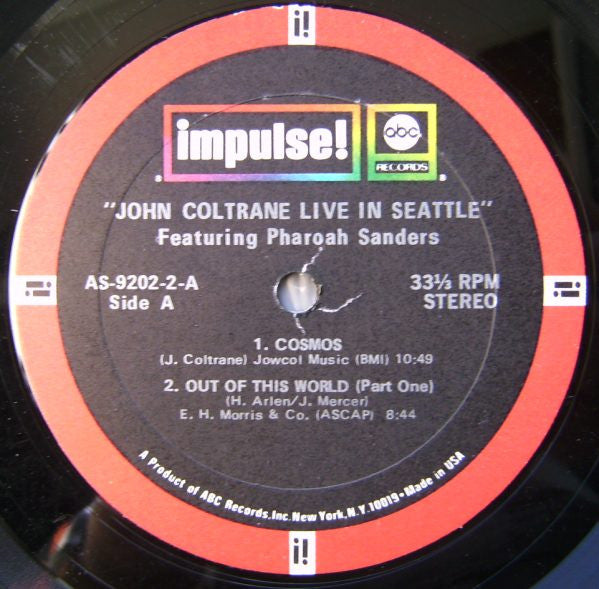 John Coltrane Featuring Pharoah Sanders : Live In Seattle (2xLP, Album, Gat)