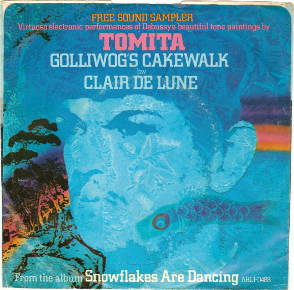 Tomita : Golliwog's Cakewalk / Clair De Lune (7", Promo, Smplr)