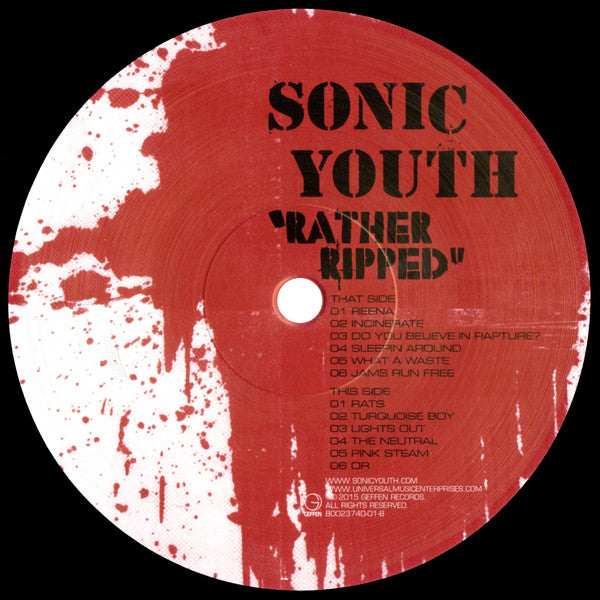Sonic Youth : Rather Ripped (LP, Album, RE, RM)