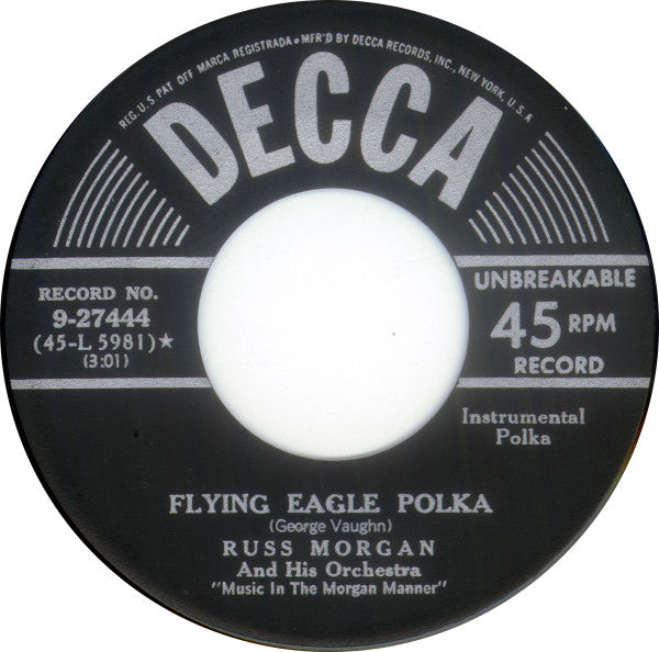 Russ Morgan And His Orchestra : Mockin' Bird Hill (7", Single, Los)