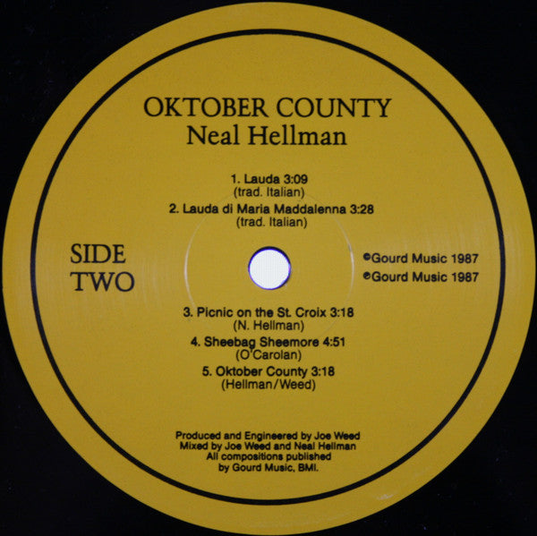 Neal Hellman : Oktober County (LP, Album)