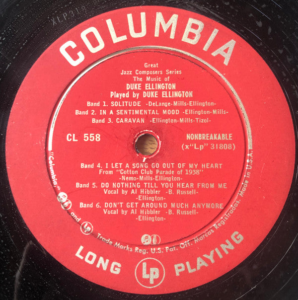 Duke Ellington : The Music Of Duke Ellington Played By Duke Ellington (LP, Comp, Mono, Mar)