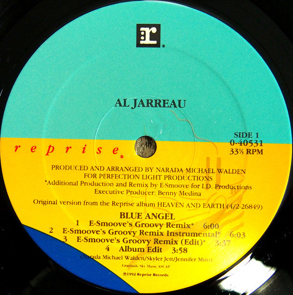 Al Jarreau : Blue Angel (12")