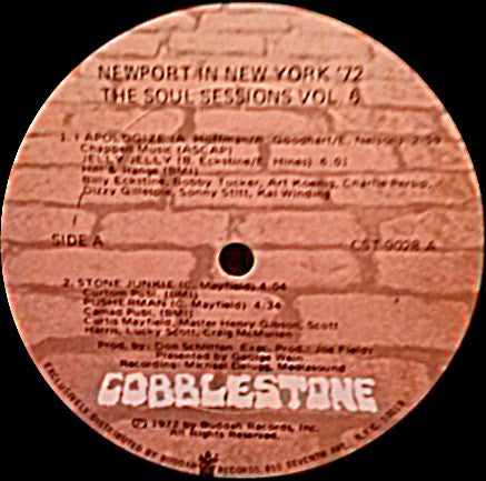 Various : Newport In New York '72 - The Soul Sessions, Vol. 6 (LP, Album, Son)