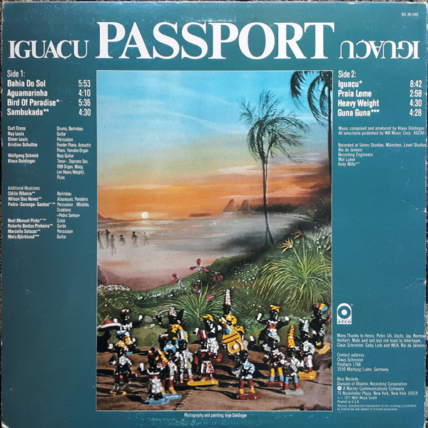 Passport (2) : Iguaçu (LP, Album, Mon)