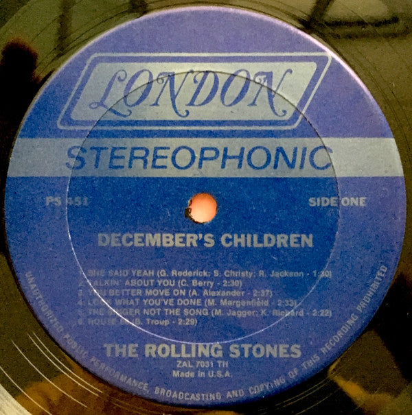 The Rolling Stones : December's Children (And Everybody's) (LP, Album, RP, Ter)
