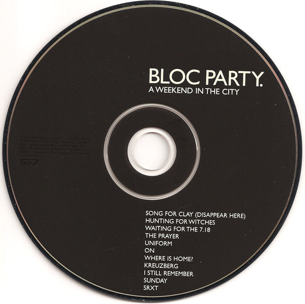 Bloc Party : A Weekend In The City (CD, Album)